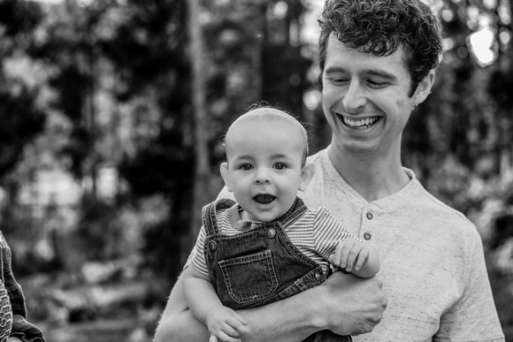 Smith Family 2024 B&W-1